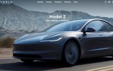 特斯拉Tesla升级版Model 3登陆北美市场 外观内饰显著改进
