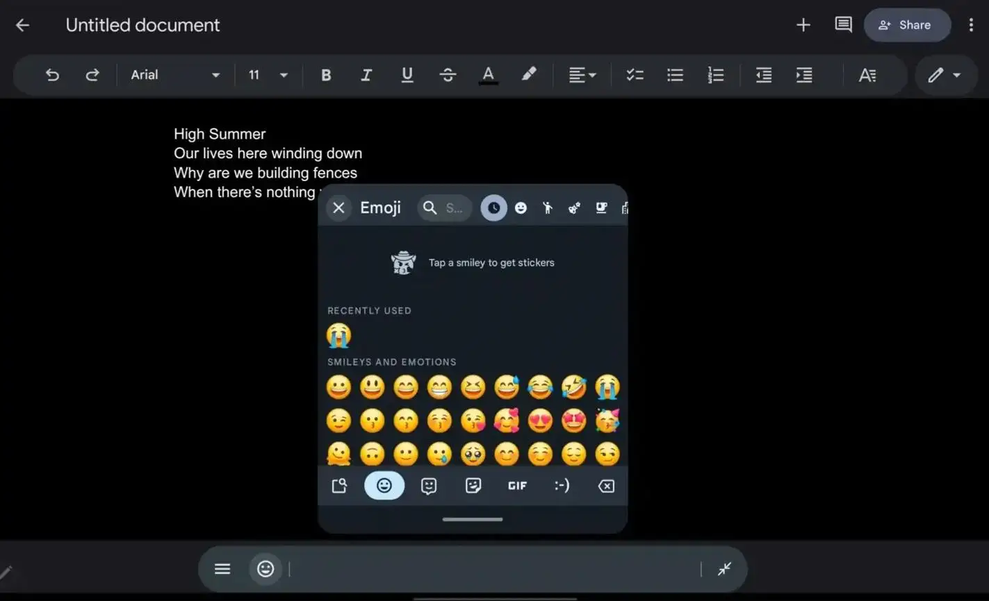 谷歌Google Gboard输入法13.6版更新：为平板电脑等大屏安卓设备新增“快捷工具栏”功能