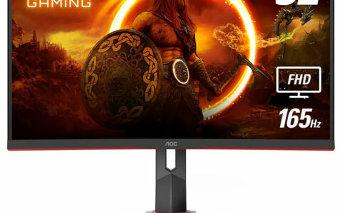 AOC C32G2 32英寸曲面显示器在美国亚马逊可以省30美元，仅售209.99美元！