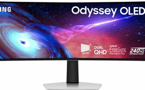三星Samsung Odyssey G93SC系列曲面显示器在美国亚马逊可以省400美元，仅售1200美元！