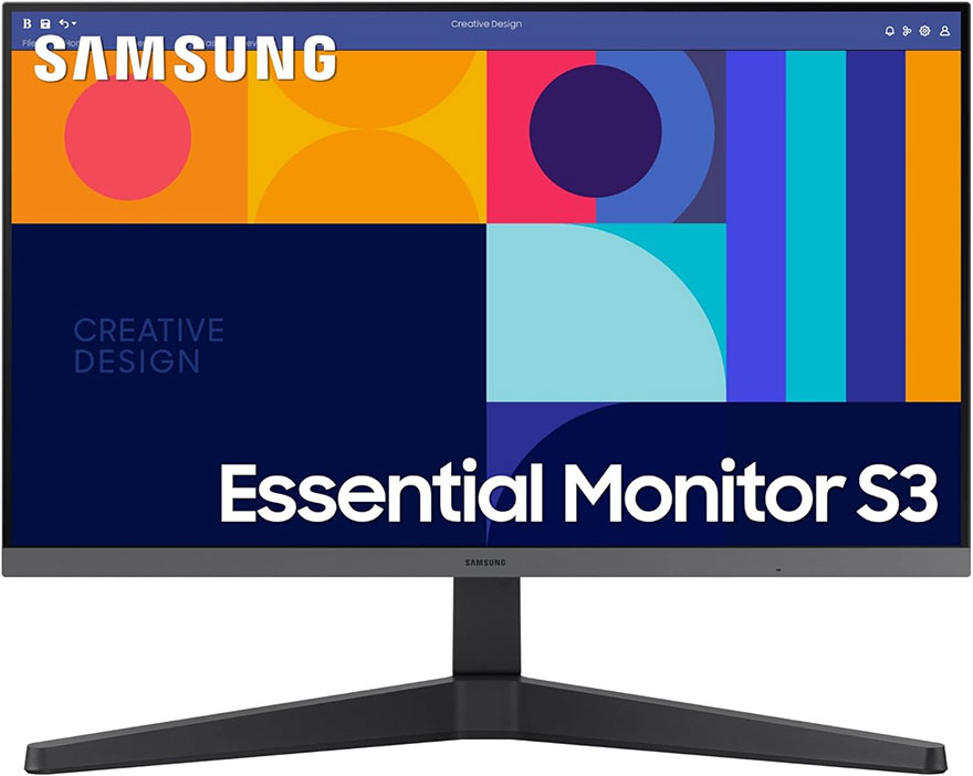 三星Samsung 27英寸S33GC系列显示器在美国亚马逊可以省25美元，仅售165美元！