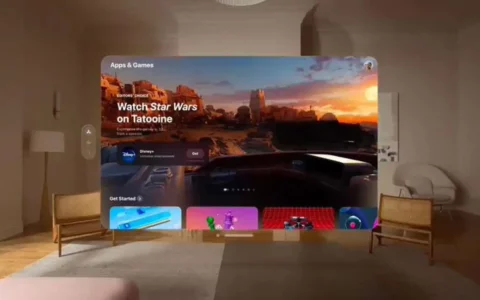 苹果Apple混合现实头显Vision Pro首发支持HBO Max、Apple TV+和Disney+