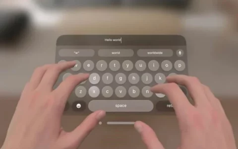 苹果Apple Vision Pro虚拟键盘引发热议 消费者期待完善体验