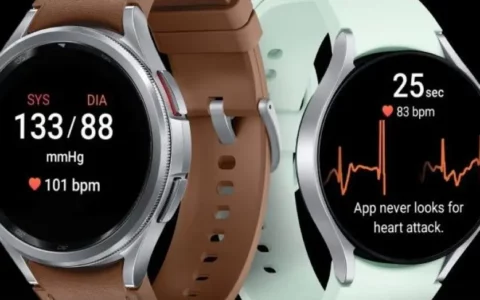 三星Samsung Galaxy Watch4、Watch5和Watch6在印度推出血压和心电图监测功能