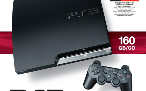 翻新版索尼sony PlayStation 3 游戏机在美国亚马逊可以省9美元，仅售190美元！