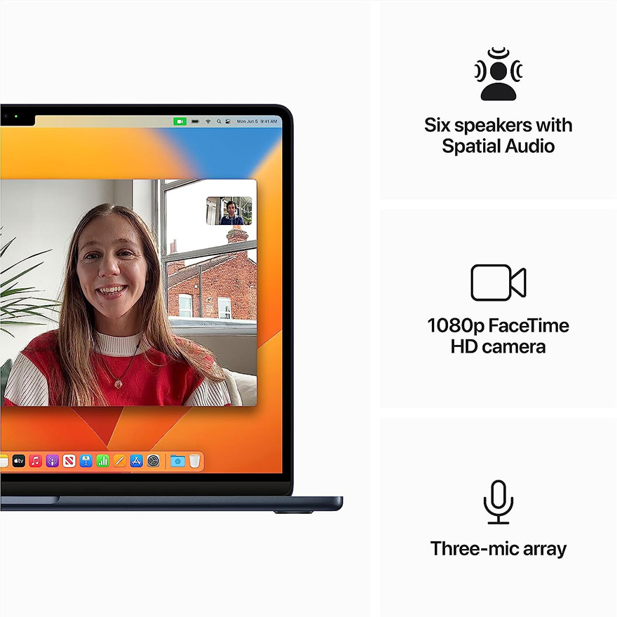 苹果Apple MacBook Air 15英寸笔记本在美国亚马逊可以省250美元，仅售1249美元！