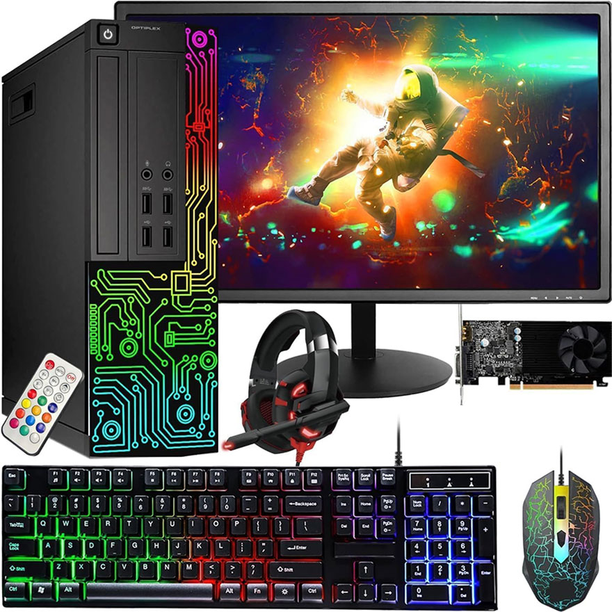 翻新版戴尔Dell OptiPlex RGB台式机在美国亚马逊可以省30美元，仅售370美元！