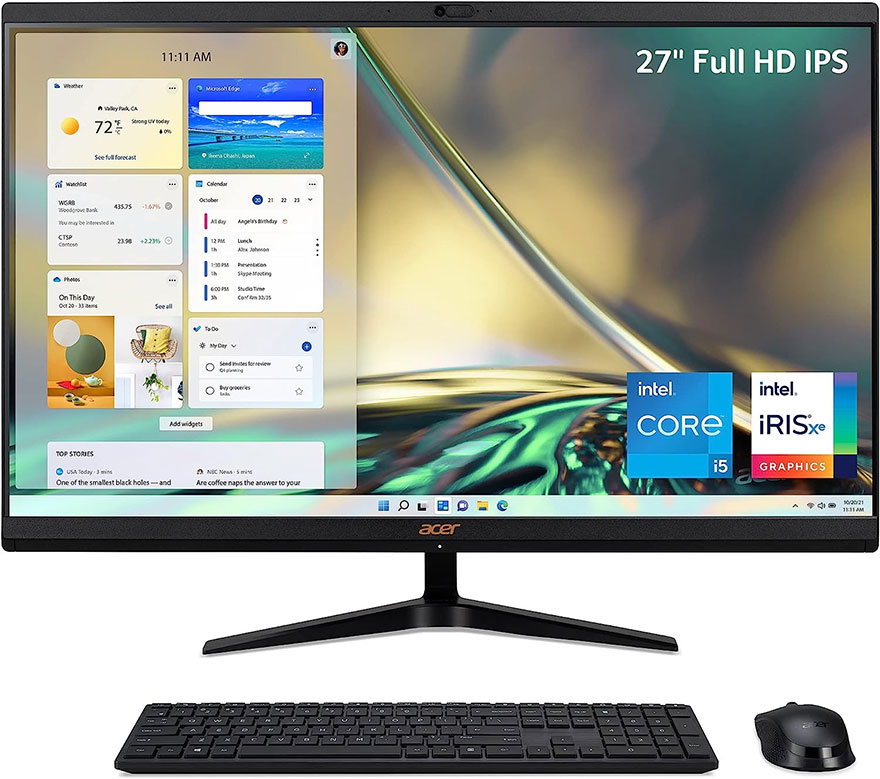 宏碁Acer Aspire C27-1700-UA91在美国亚马逊可以省170美元，仅售729.99美元！