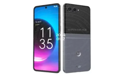 摩托罗拉MOTOROLA新款Razr折叠屏手机曝光：代号 Glory