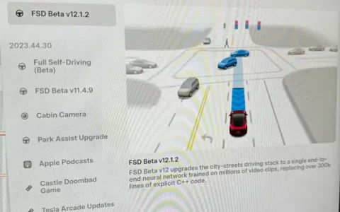 特斯拉Tesla FSD V12更新向非员工车主推送