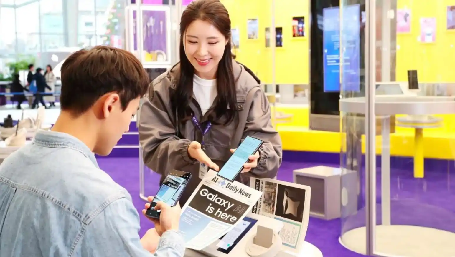 用户可在三星Samsung Galaxy Studio试用Galaxy S24的AI功能