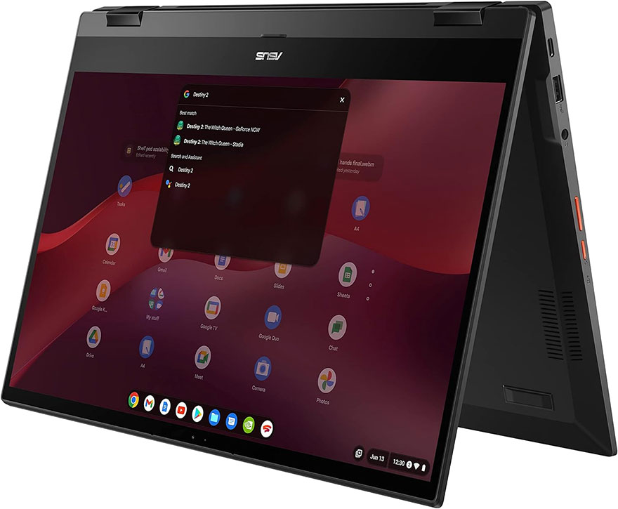 华硕ASUS Cloud Gaming Chromebook在加拿大亚马逊可以省149美元，仅售650美元！