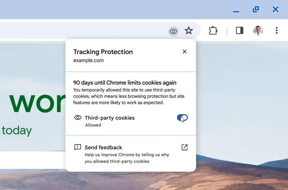 谷歌放宽Google Chrome浏览器第三方Cookie禁令：延缓至今年12月底