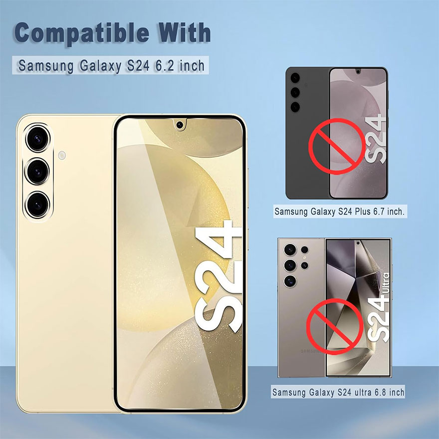 Foneskream Samsung Galaxy S24屏幕保护膜在加拿大亚马逊可以省2美元，仅售10.99美元！