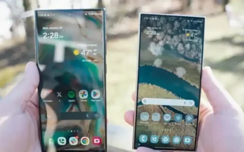 三星Samsung Galaxy S24 Ultra屏幕实测：可减少75%反光
