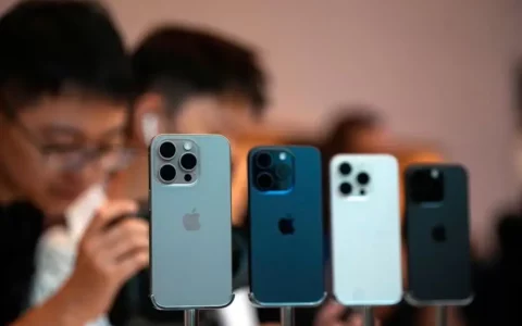 苹果Apple第四季度在中国智能手机出货量下降2.1%