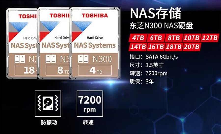 全网喊话！为什么选择东芝NAS硬盘？参与分享，硬盘、红包等你来瓜分！