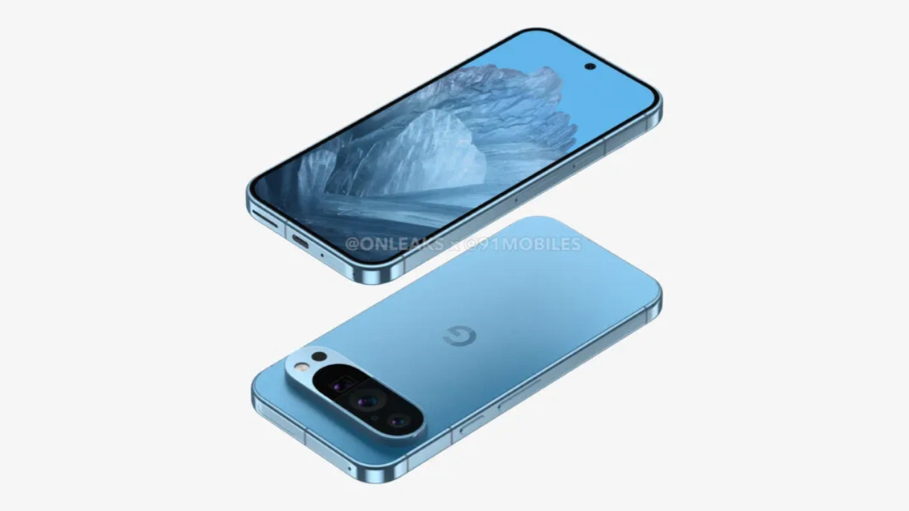 Google基于Android 15系统的下一代旗舰手机Pixel 9和Pixel 9 Pro可能长这样