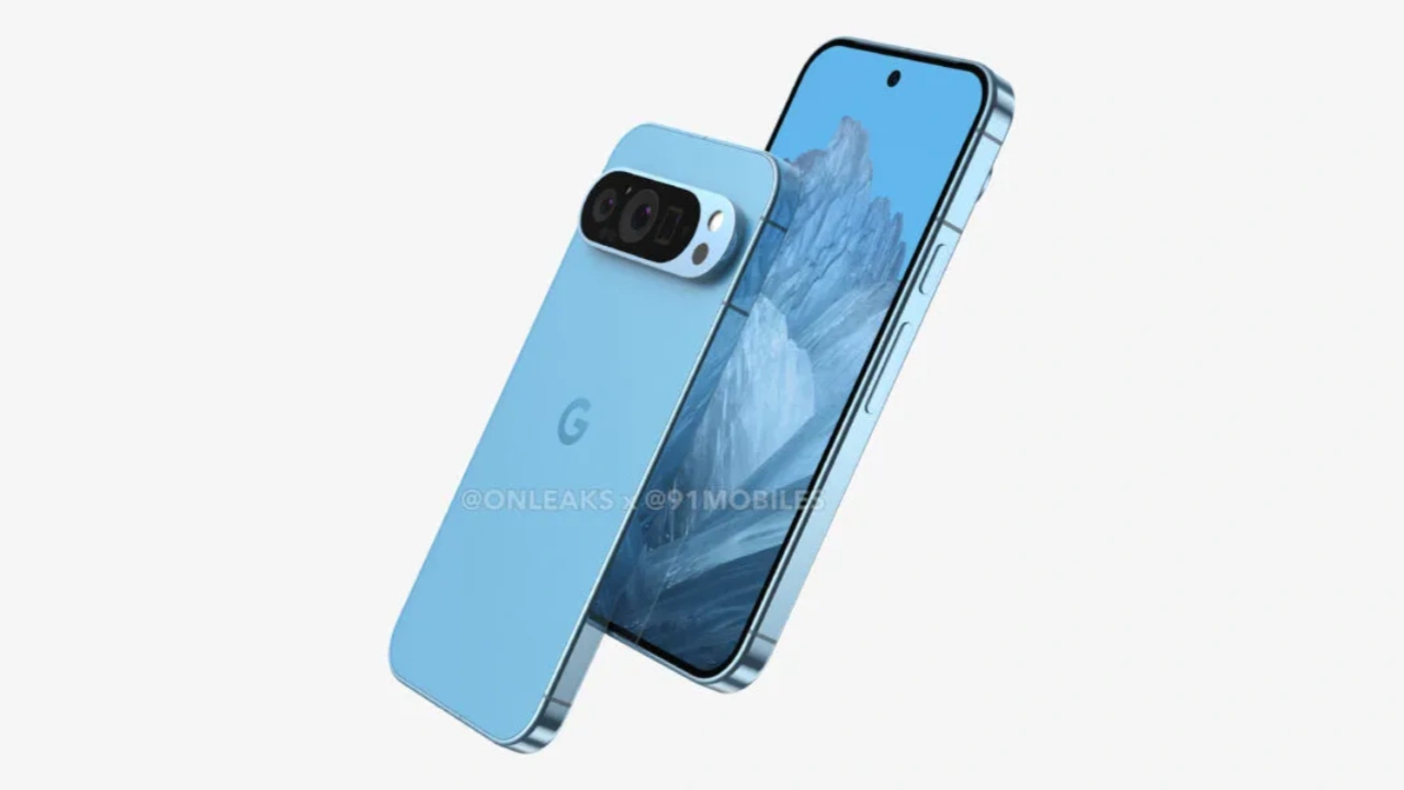 Google基于Android 15系统的下一代旗舰手机Pixel 9和Pixel 9 Pro可能长这样