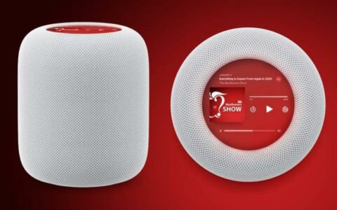 苹果Apple全新全尺寸HomePod即将推出 首次搭载触摸屏