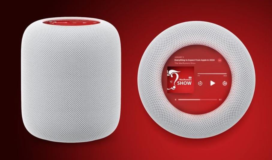 苹果Apple全新全尺寸HomePod即将推出 首次搭载触摸屏