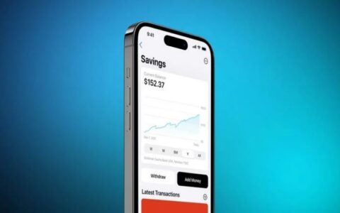 消息称苹果Apple Card储蓄账户年利率提升至4.5%