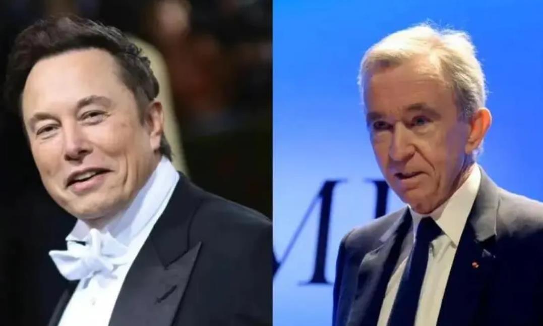全球首富易主：LV老板贝尔纳·阿尔诺超越特斯拉CEO埃隆·马斯克