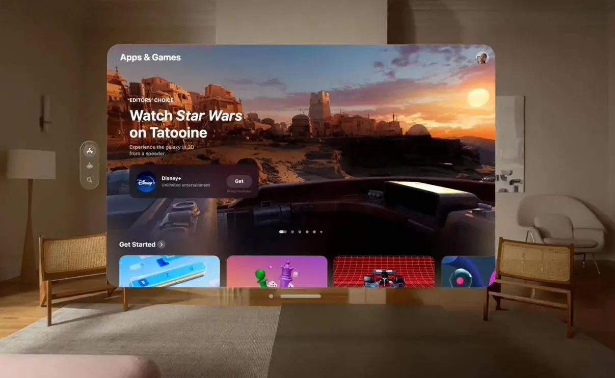 苹果Apple：已为Vision Pro头显打造应用超600款