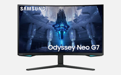 三星Samsung Odyssey Neo G7在美国亚马逊可以省582美元，仅售717美元
