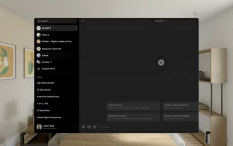 OpenAI发布Vision Pro版ChatGPT 在VR头显上享受自然语言交互