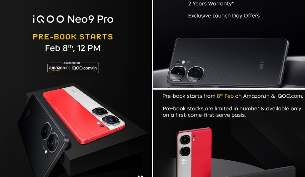 关于iQOO Neo9 Pro在印度发布时间及预购详情