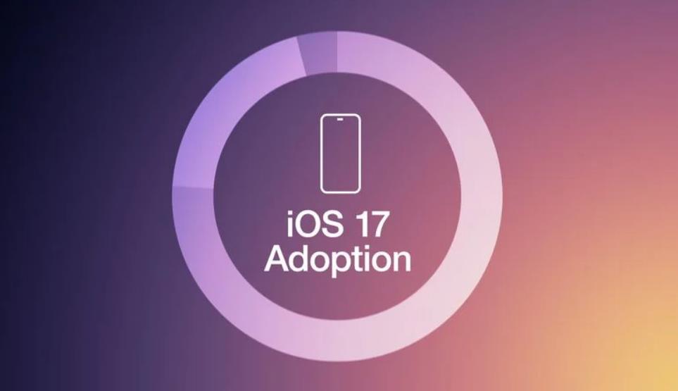 苹果Apple发布iOS 17及PadOS 17最新安装数据