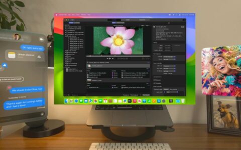 苹果Apple Vision Pro头显或支持多屏扩展功能