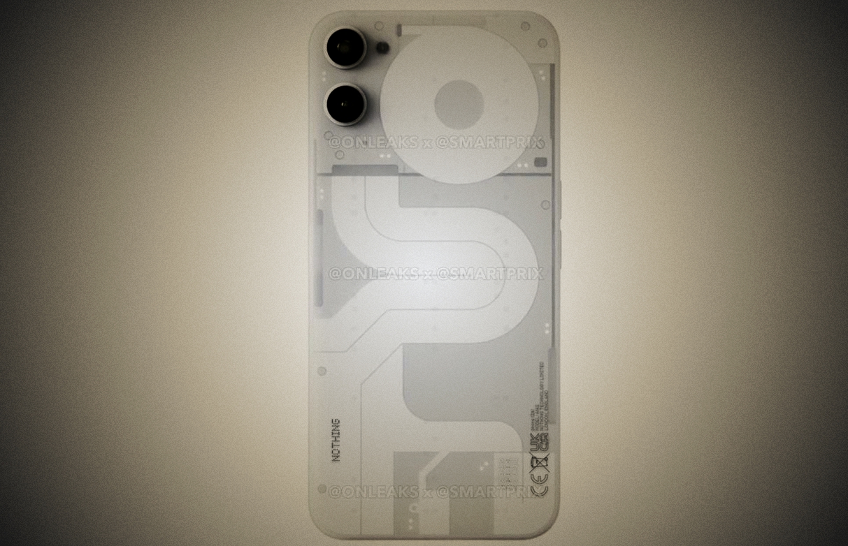 Nothing Phone（2a）渲染图曝光：舍弃Glyph灯条，采用全新背面设计