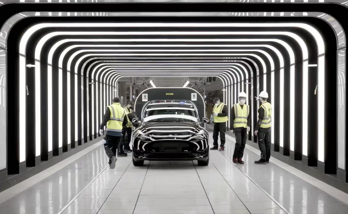 特斯拉Tesla柏林工厂突破周产6000辆大关 停产两周不影响产能提升