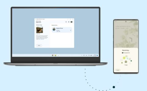 谷歌Google Windows版Nearby Share更名为Quick Share