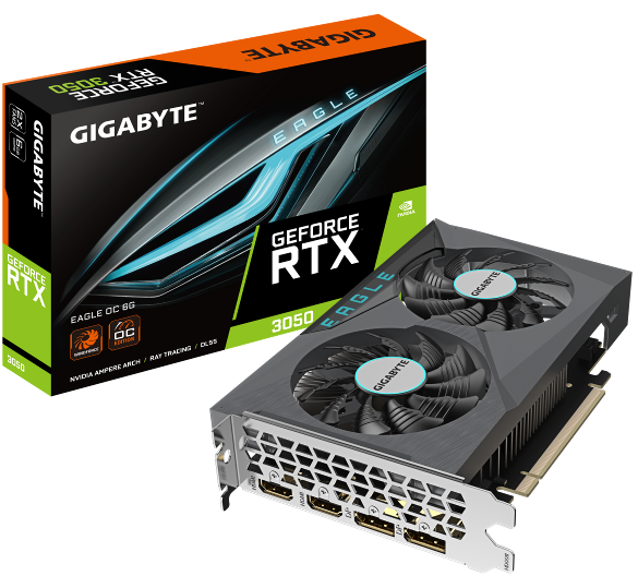 技嘉发布GeForce RTX 3050 6G系列显卡