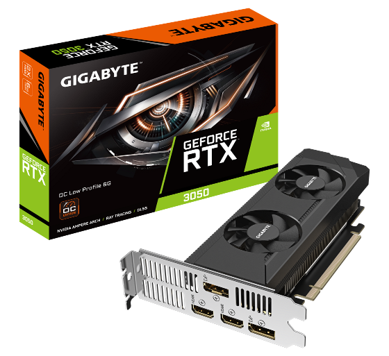 技嘉发布GeForce RTX 3050 6G系列显卡