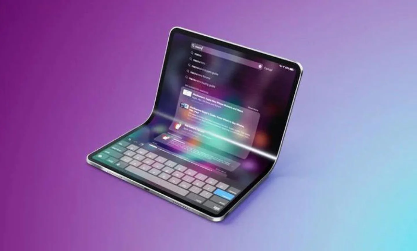 苹果折叠屏计划曝光：iPad或MacBook或先尝鲜
