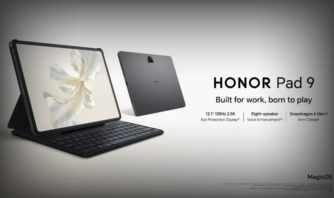 荣耀Honor Pad 9登陆英国与爱尔兰 中端市场新选择