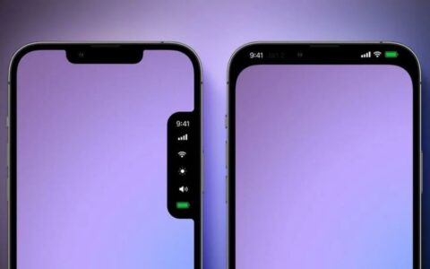 苹果Apple iPhone灵动岛的演变：从刘海到全屏的探索