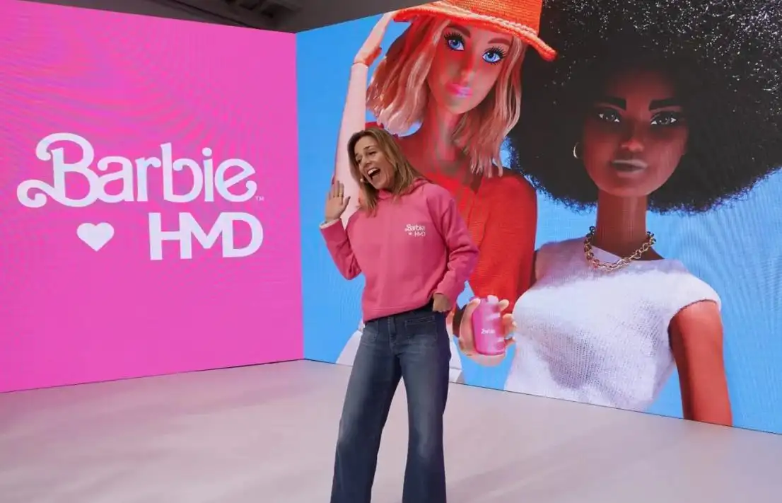 MWC 2024：HMD将推出芭比品牌翻盖手机