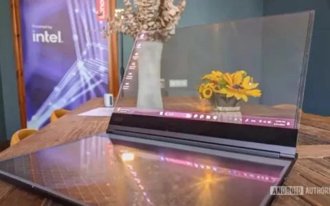 MWC 2024：联想发布透明显示屏ThinkBook笔记本电脑概念