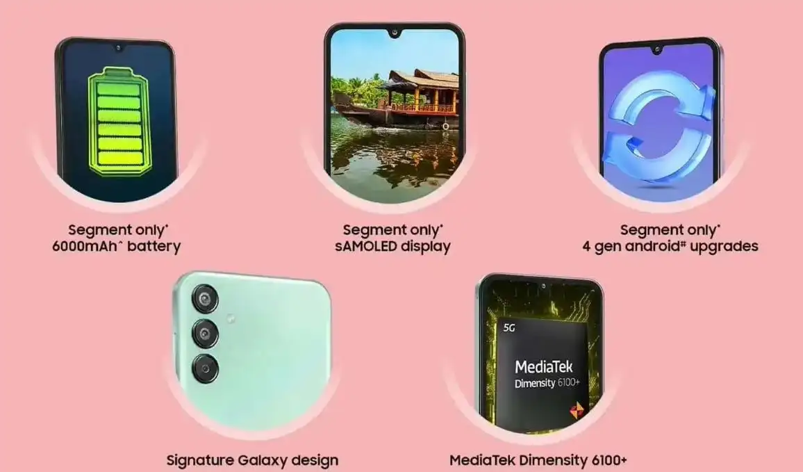 三星Samsung Galaxy F15正式发布 实惠价格引关注