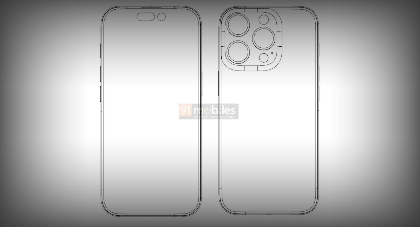 苹果Apple iPhone 16 Pro渲染图曝光：新增拍照按钮，升级至6.3英寸屏幕
