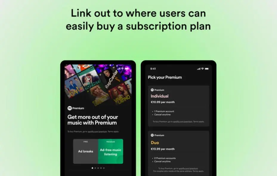 Spotify指责苹果Apple阻挠欧盟裁定后的应用更新