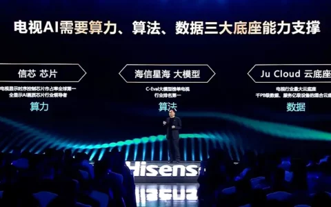 海信发布电视行业最强中文大模型 开启电视AI新时代
