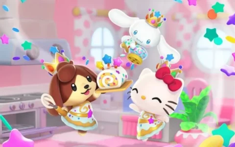 Hello Kitty亲临旧金山苹果联合广场，庆祝游戏内事件