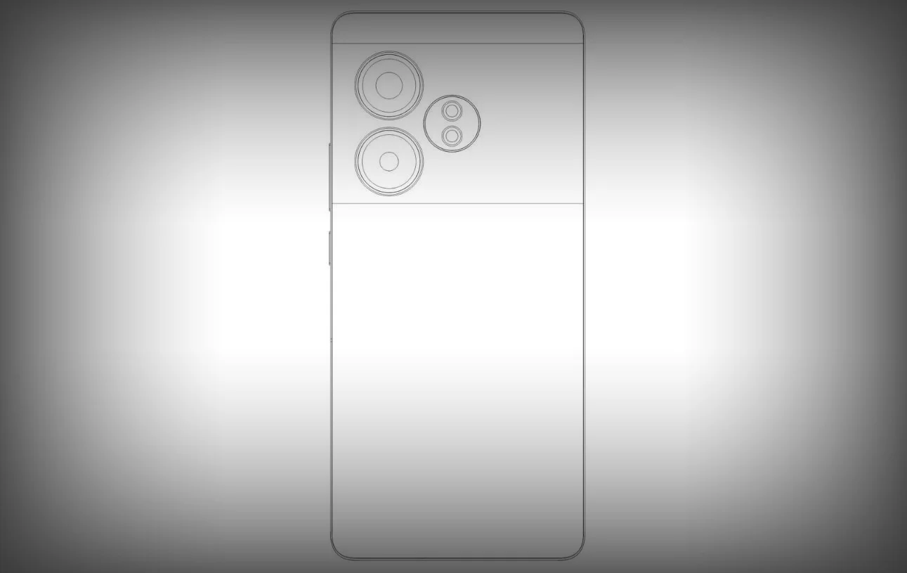 realme真我GT Neo6 SE线稿曝光：横向矩阵镜头设计与卓越续航的完美结合