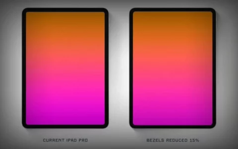 苹果OLED iPad Pro 2024边框数据曝光：缩窄引领设计新潮流，轻薄机身值得期待